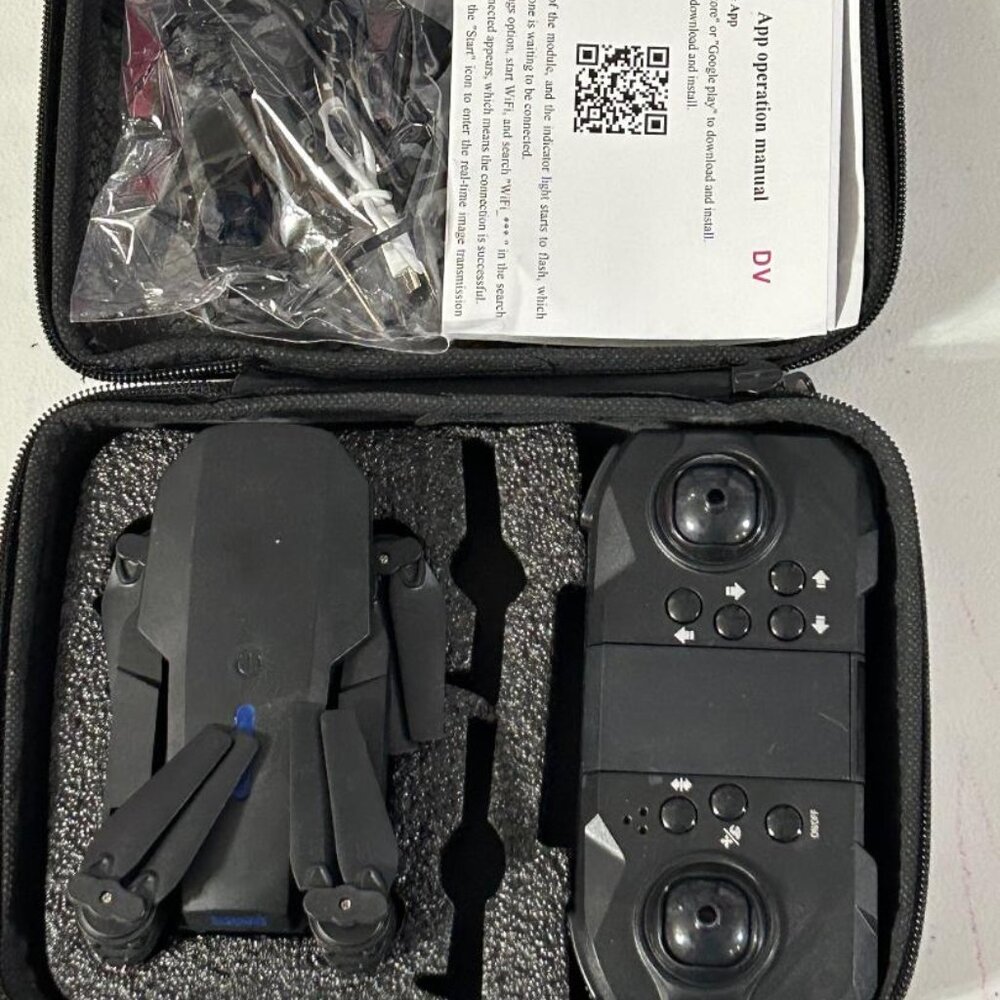 FPV Drone with 4K Dual HD Cameras Upgraded Version RC Quadcopter for Adu…
